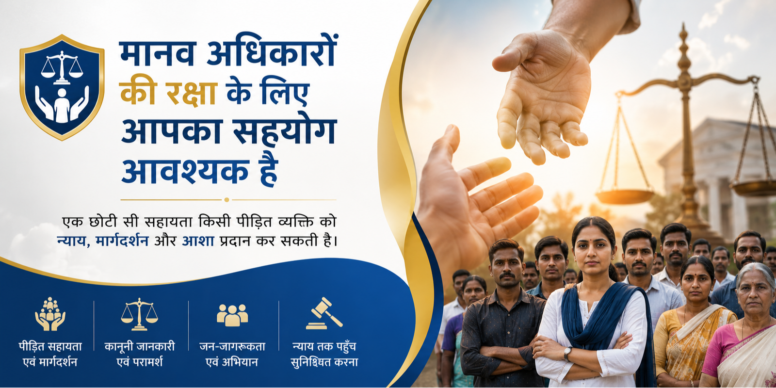 🛡️ मानव अधिकारों की रक्षा के लिए आपका सहयोग आवश्यक है