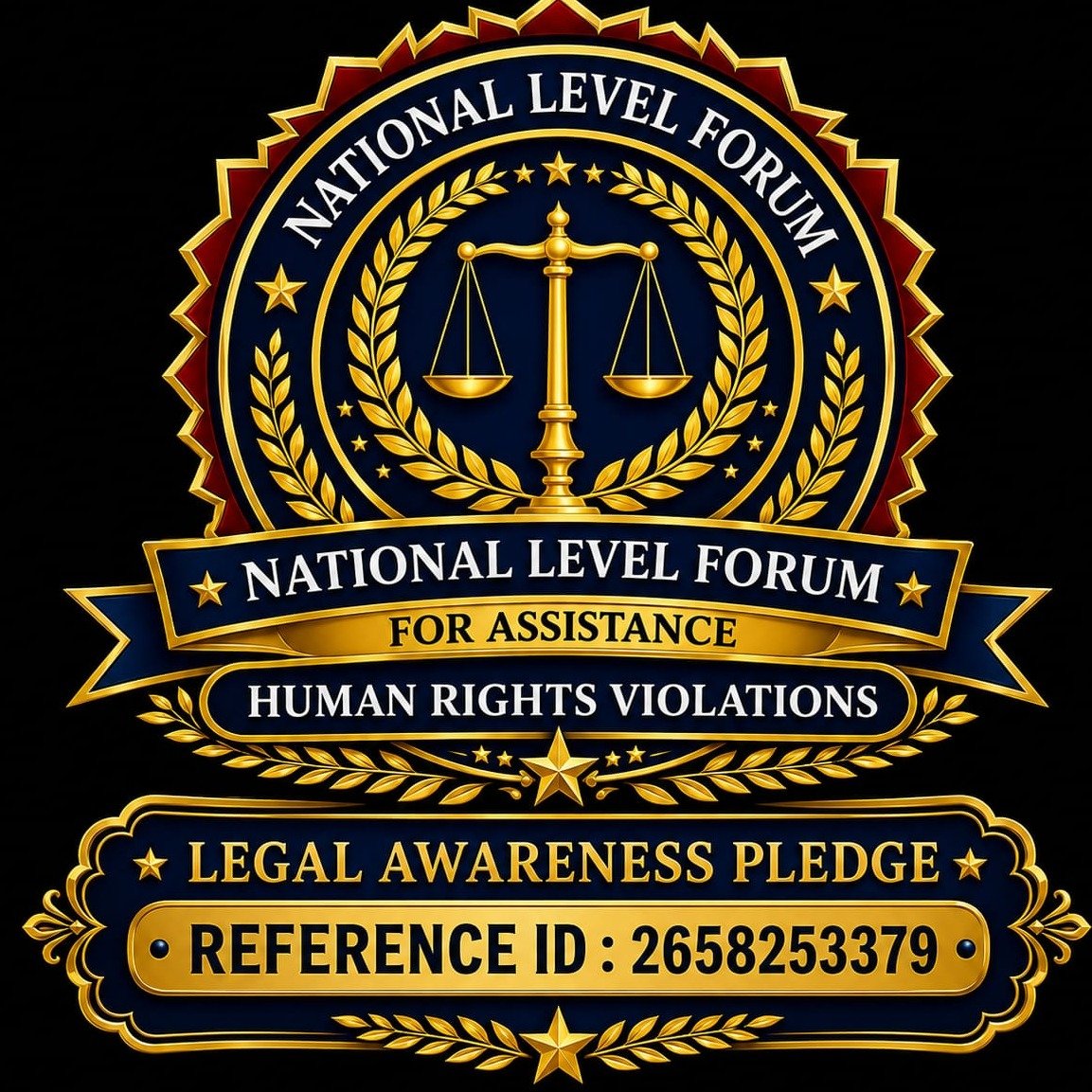 National Level Forum for Assistance in Human Rights Violations logo