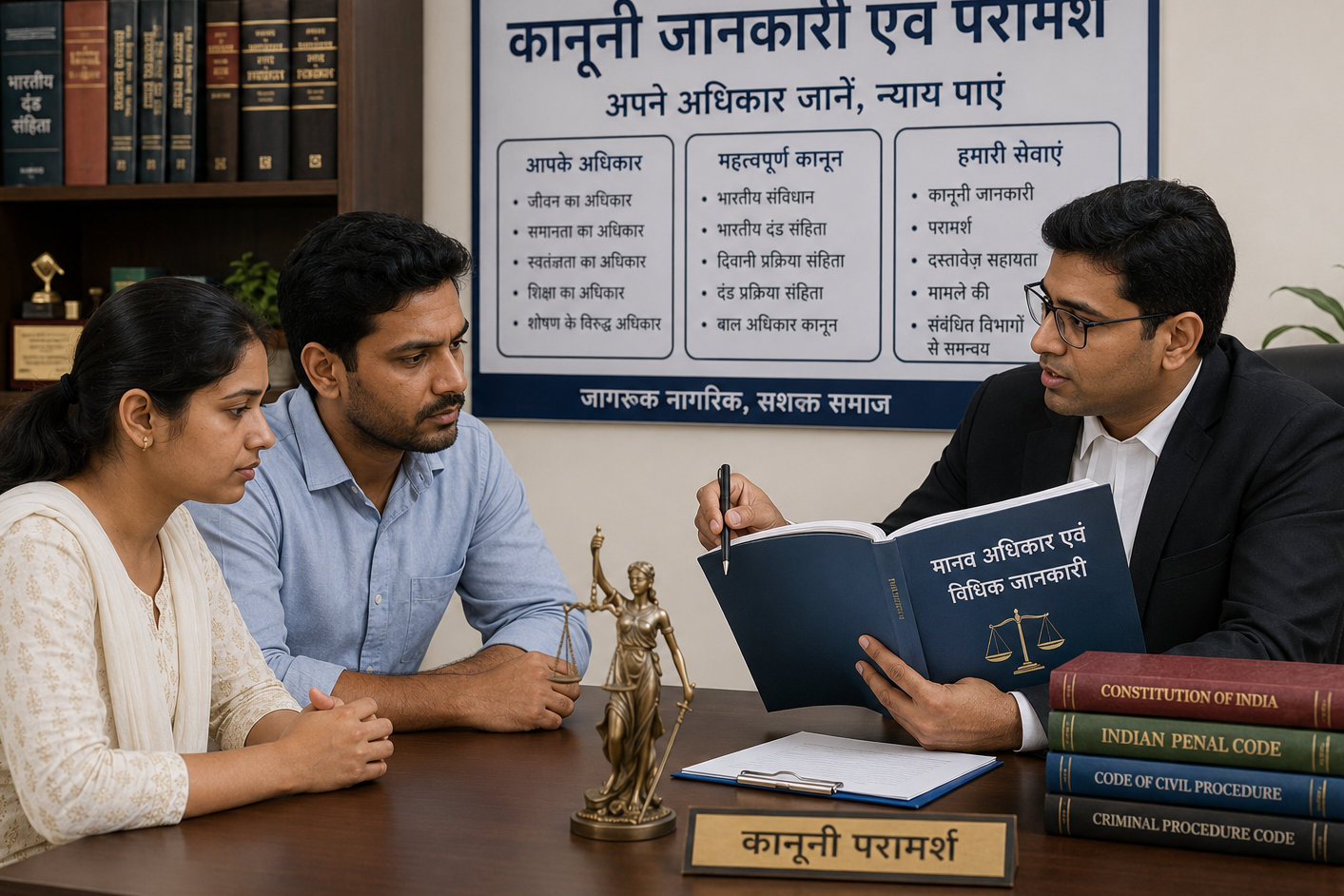 कानूनी जानकारी एवं परामर्श