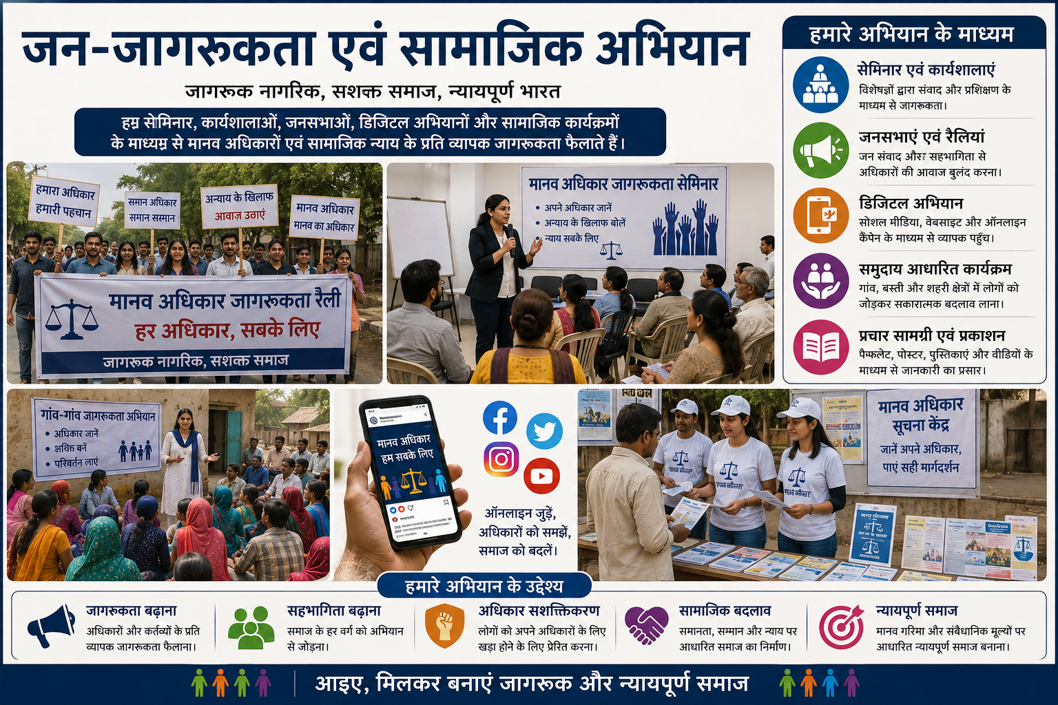 मानव अधिकार जागरूकता अभियान